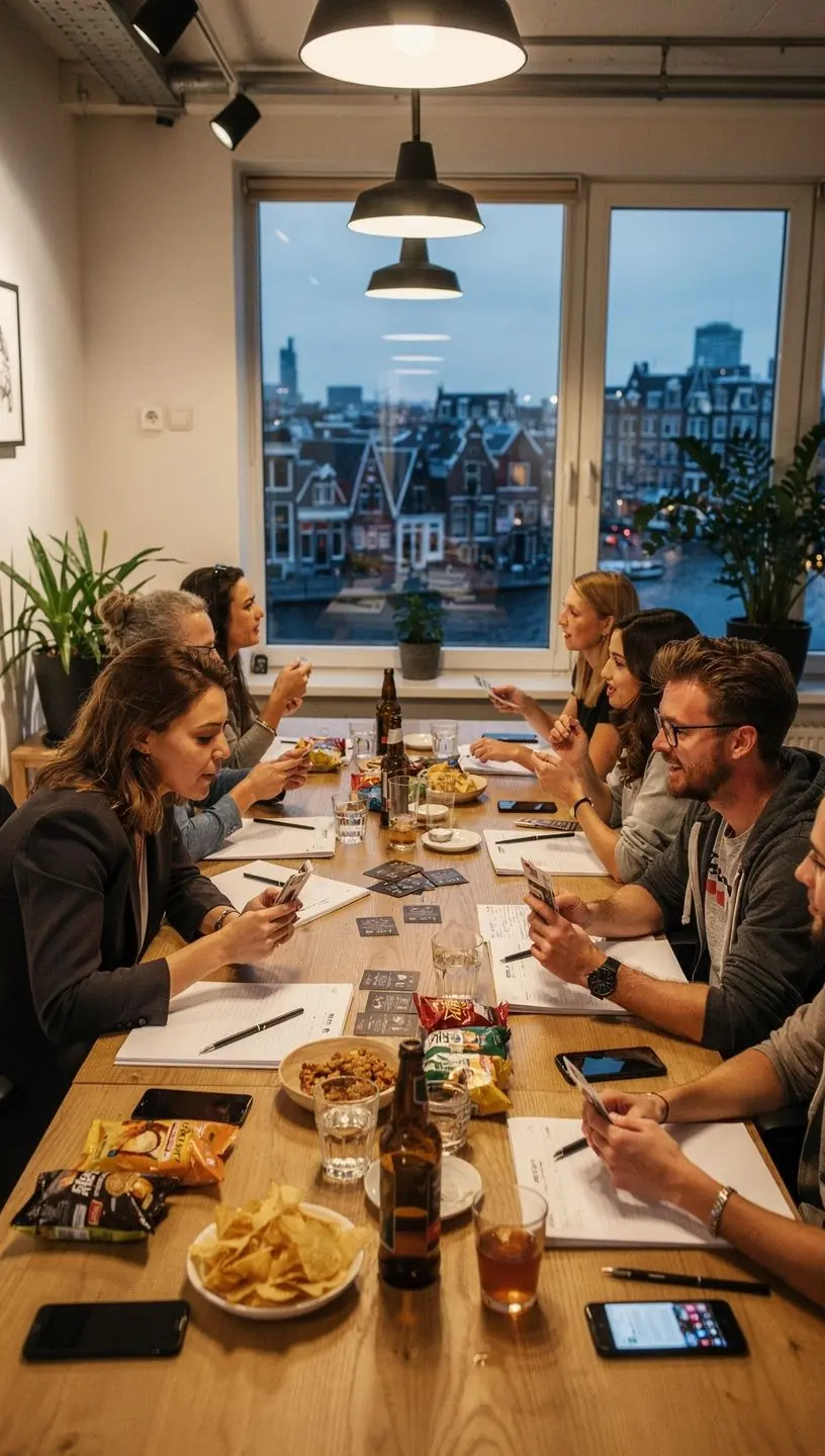 Professional team collaboration